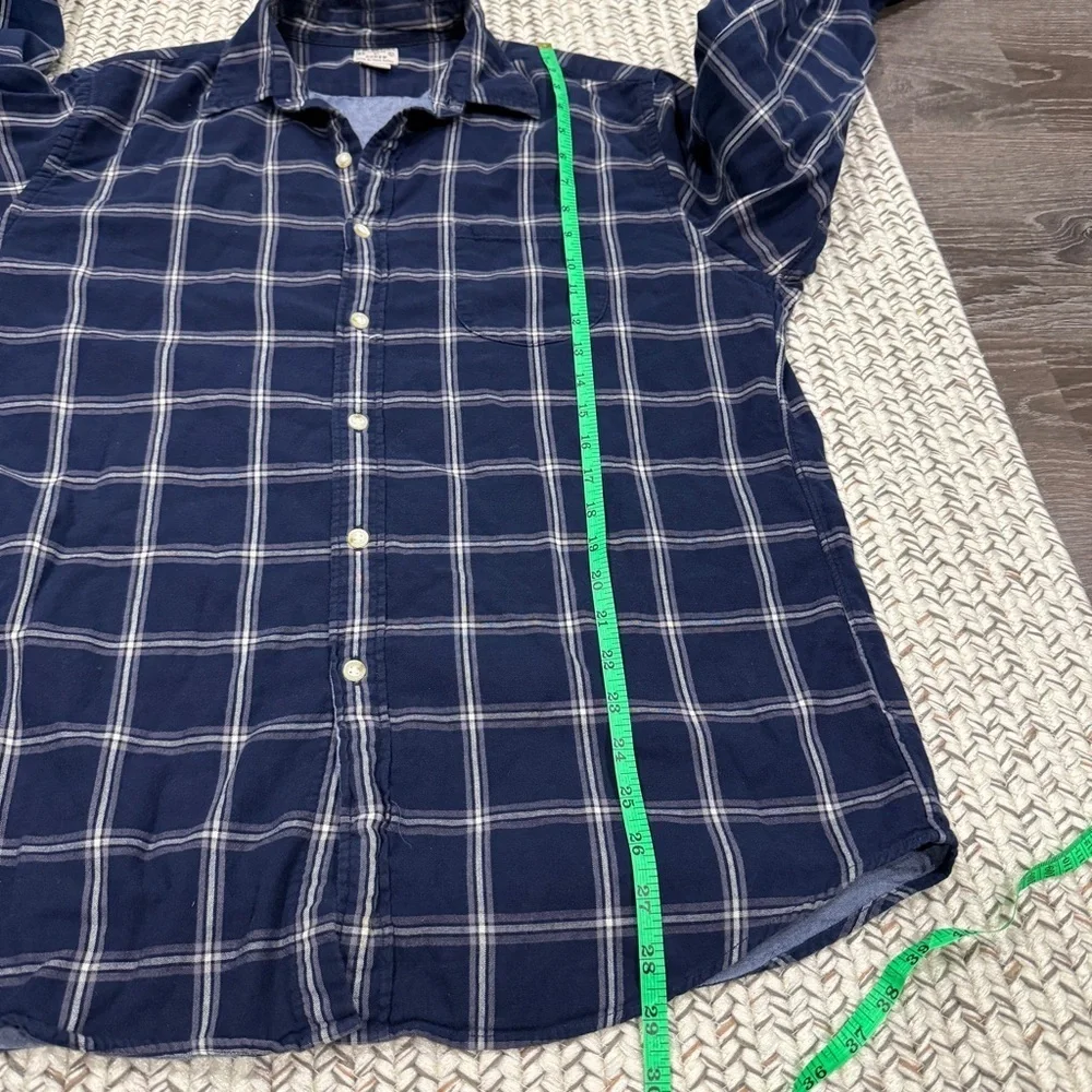 J. Crew Plaid Flannel Button Down